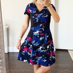 Midi Print Dress